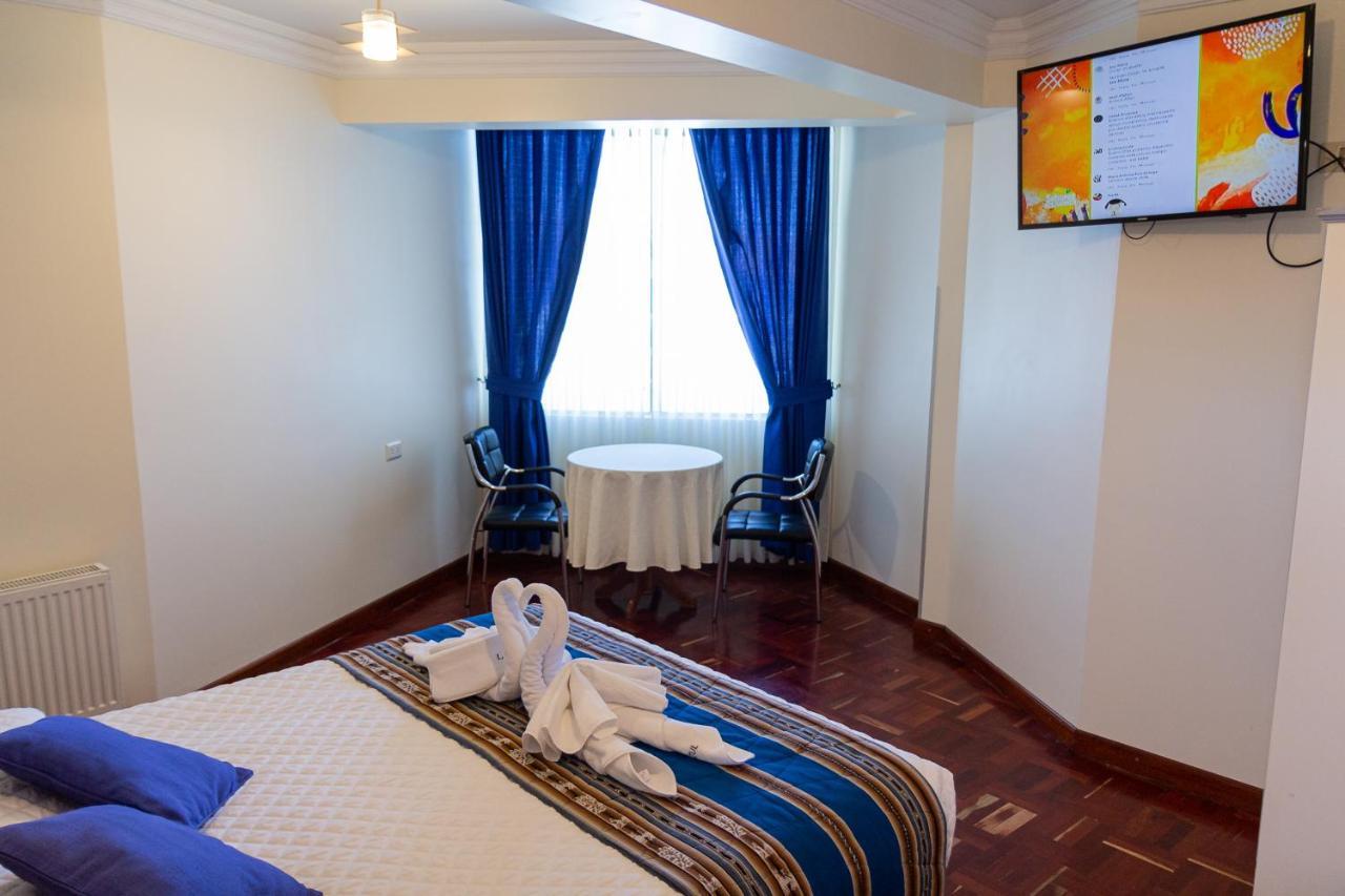 Hotel Lago Azul Copacabana  Eksteriør bilde