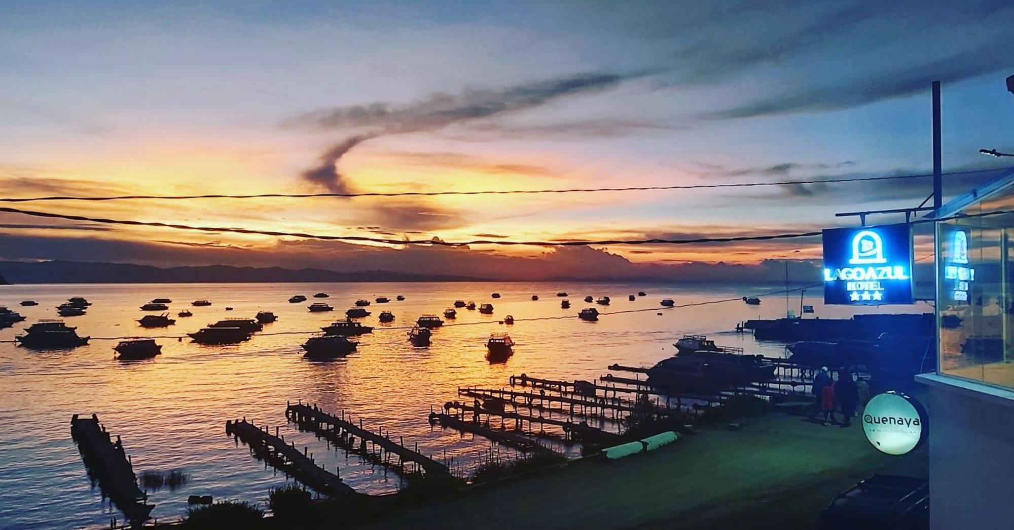 Hotel Lago Azul Copacabana  Eksteriør bilde